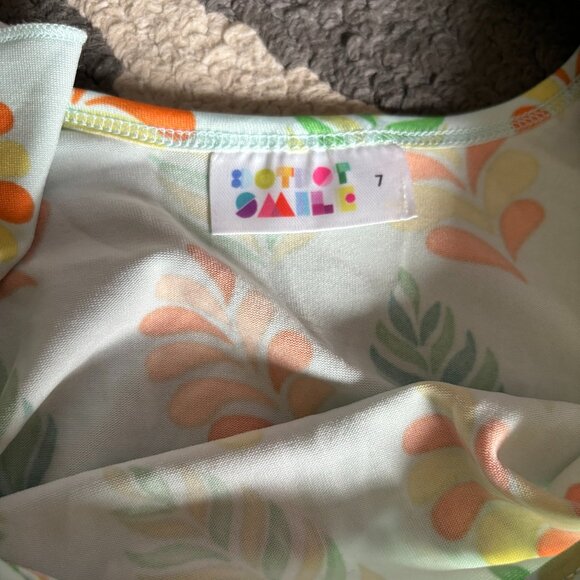 Dot Dot Smile Empire Dress - Size 7 - Picture 5 of 6